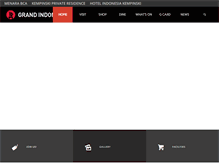 Tablet Screenshot of grand-indonesia.com